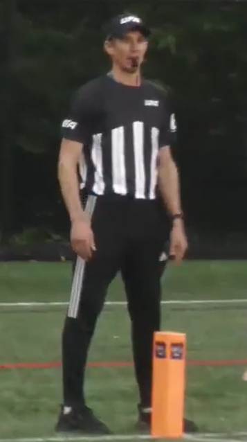 Jonathon Lunardi refereeing for the DC Breeze